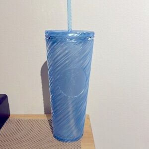 Light Blue Starbucks Tumbler